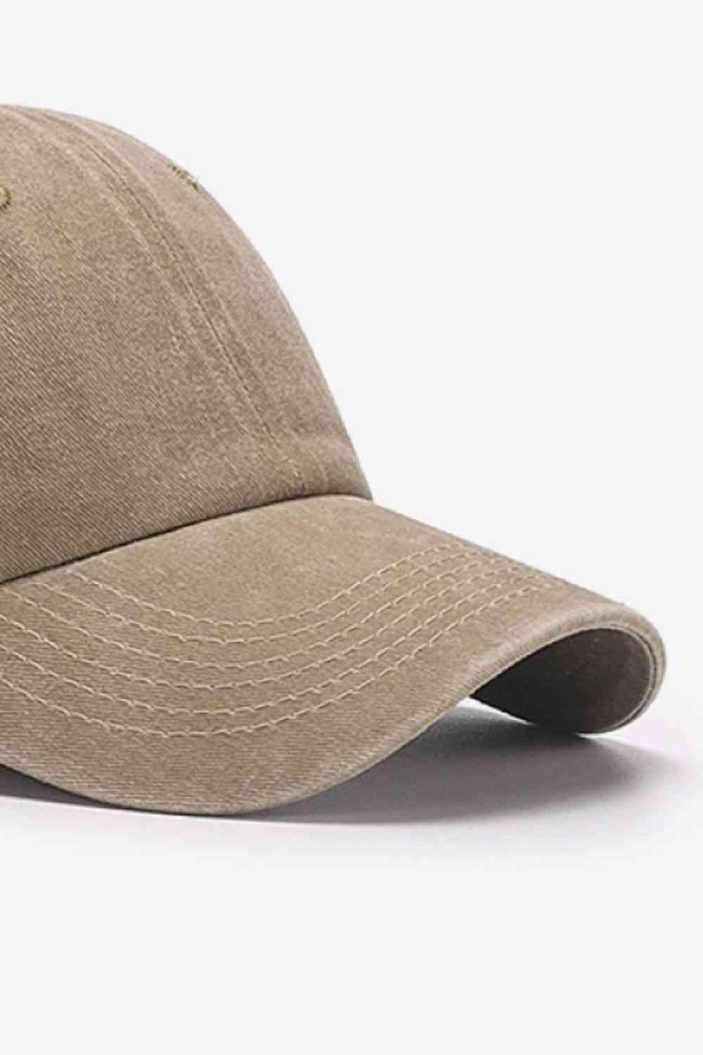 Washed Baseball Cap