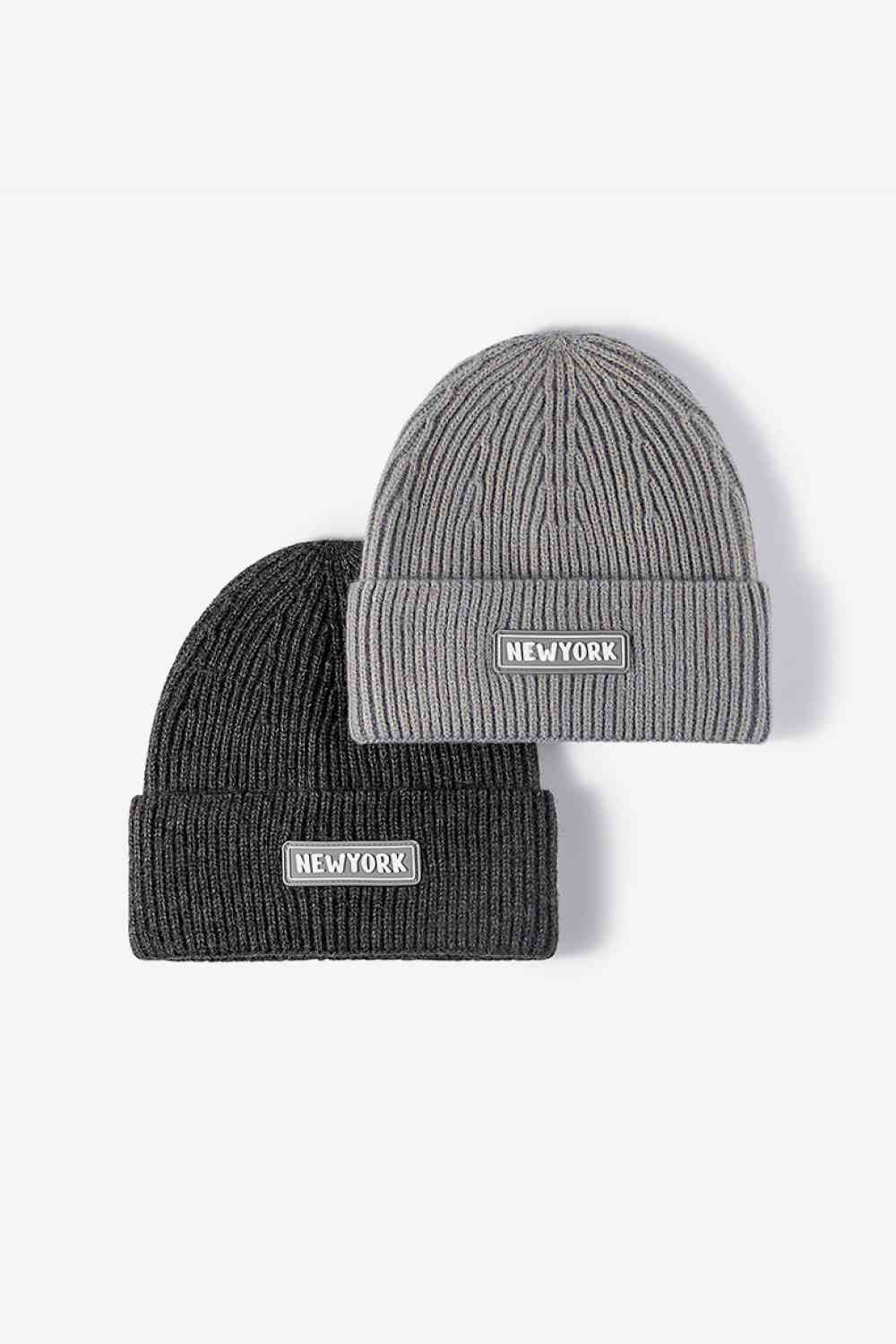 New York Rib-Knit Beanie