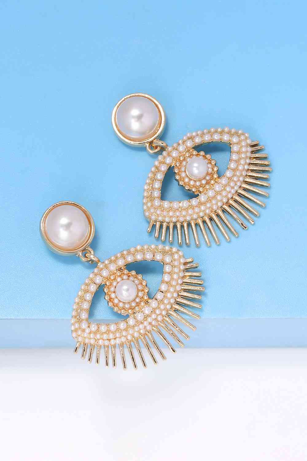 Evil Eye Rhinestone Earrings