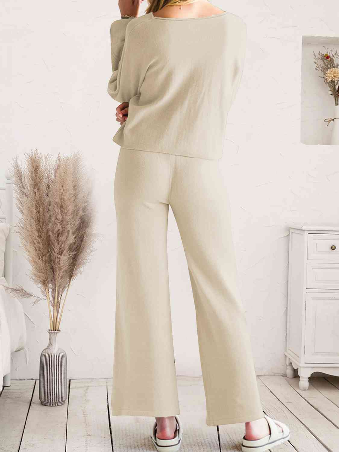 Lounge Top and Pants Set