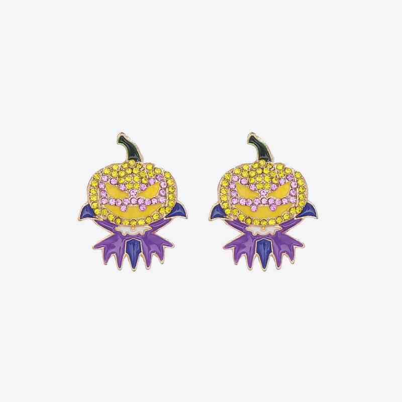 Demon Pumpkin Earrings