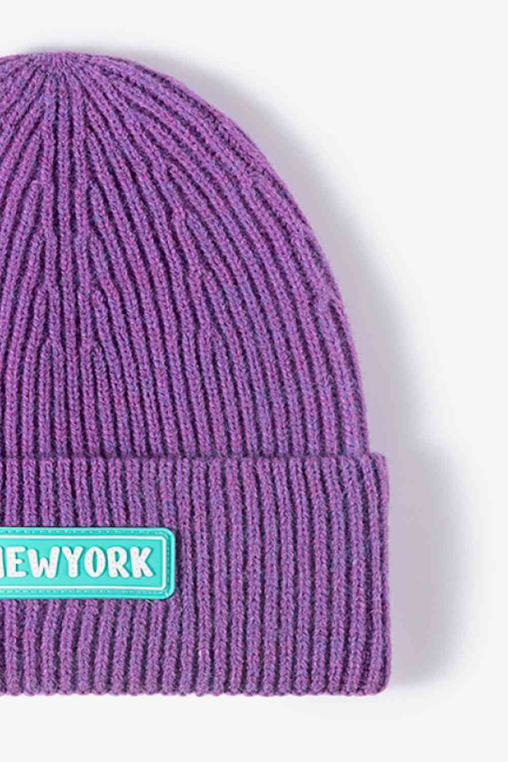 New York Rib-Knit Beanie
