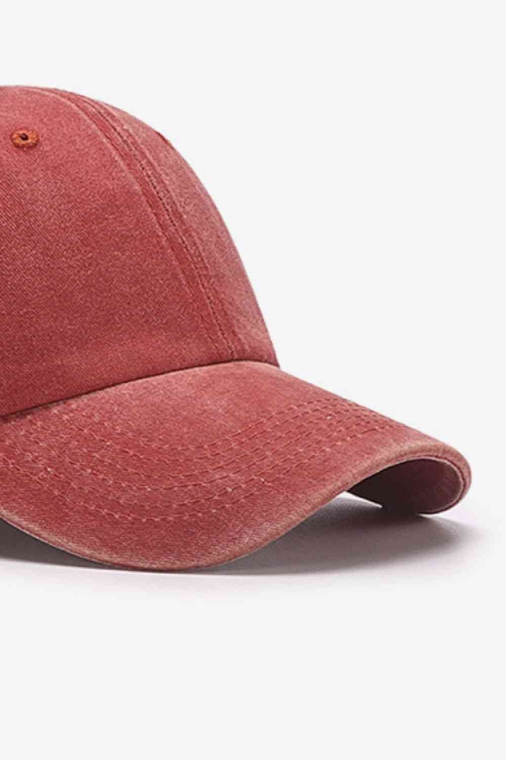 Washed Baseball Cap
