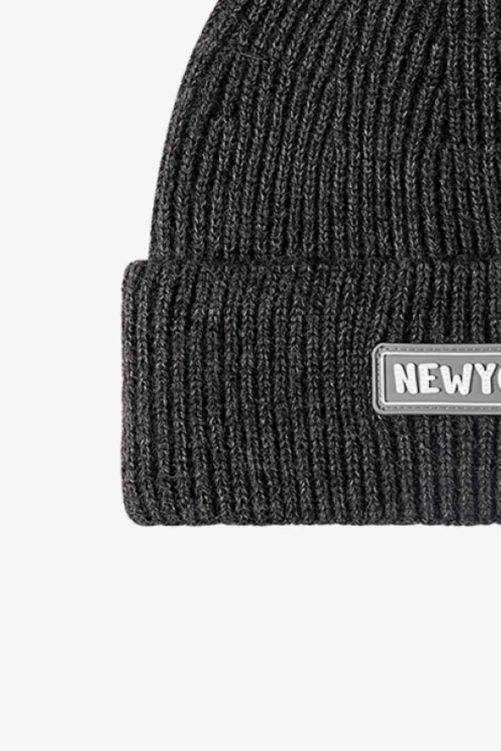 New York Rib-Knit Beanie