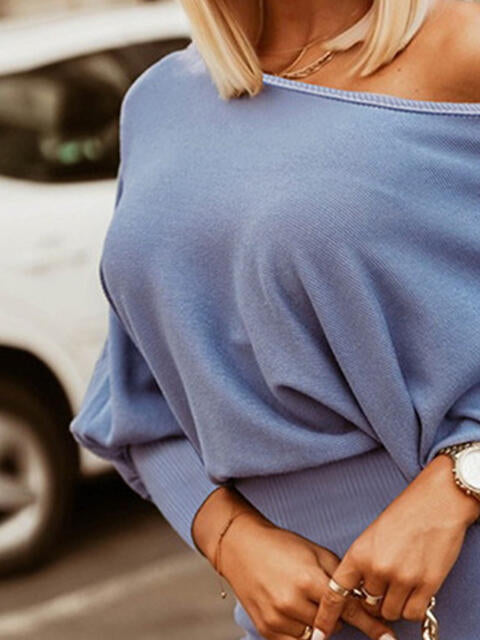 Lantern Sleeve Dress