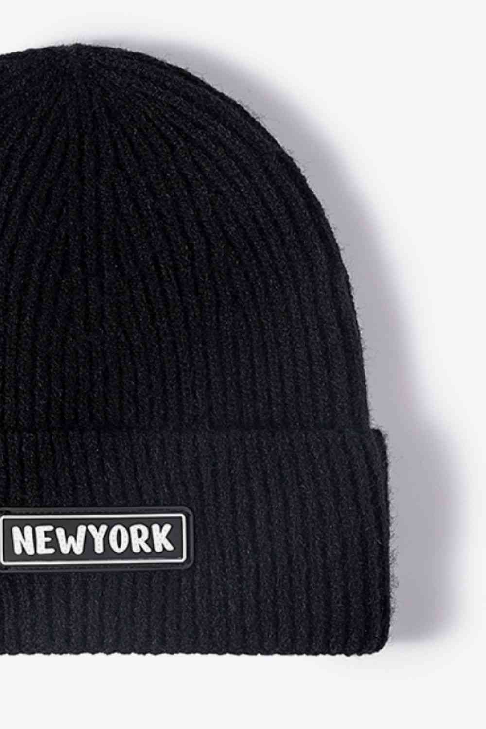 New York Rib-Knit Beanie