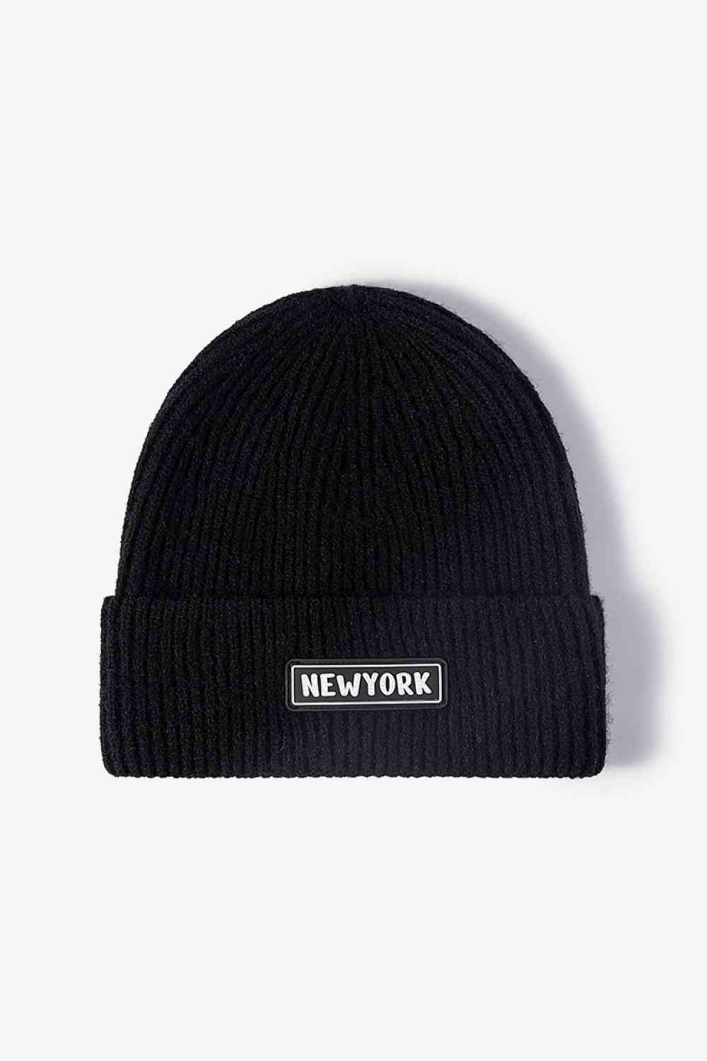 New York Rib-Knit Beanie
