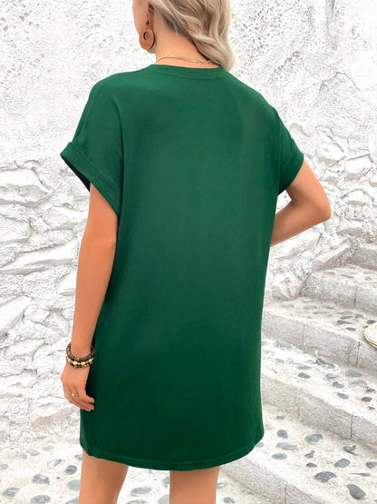 Short Sleeve Mini Dress