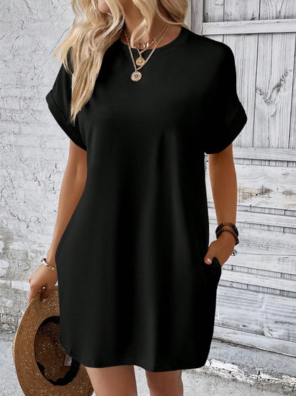 Short Sleeve Mini Dress