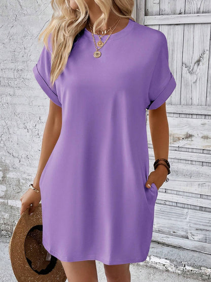 Short Sleeve Mini Dress