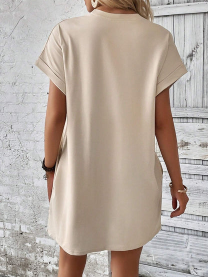 Short Sleeve Mini Dress