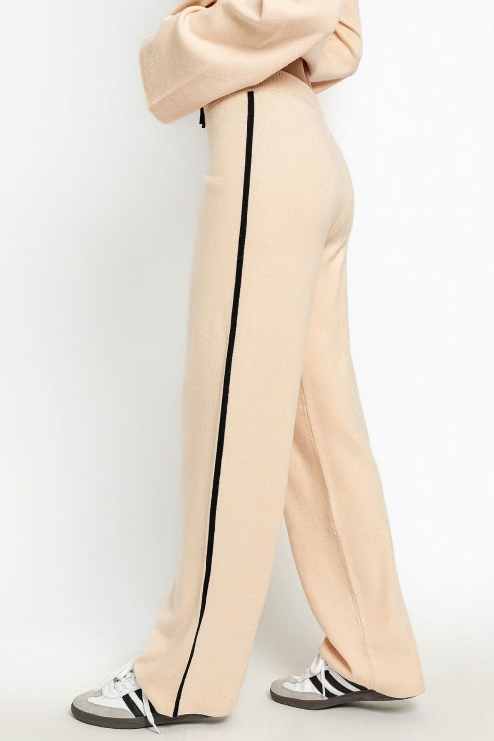 High Waist Sweater Pants