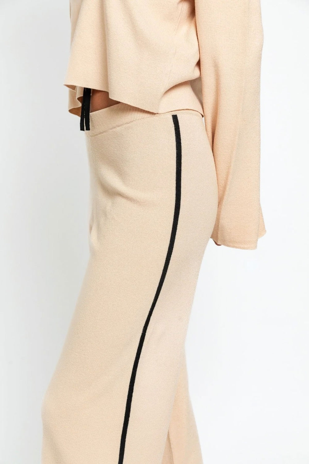 High Waist Sweater Pants