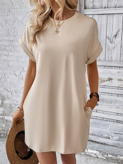 Short Sleeve Mini Dress