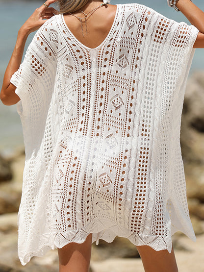 Openwork Cover-Up Dress