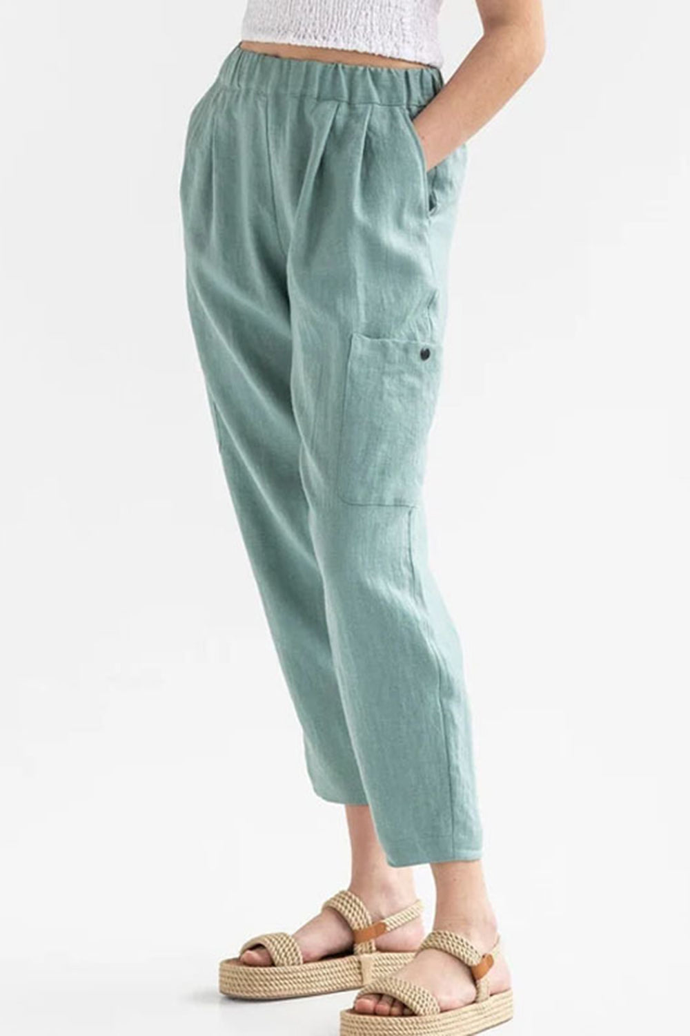 Elastic Waist Pants