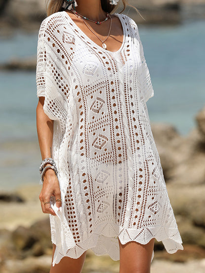 Openwork Cover-Up Dress