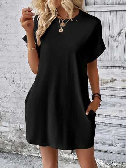 Short Sleeve Mini Dress