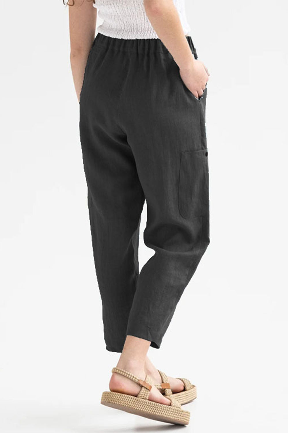 Elastic Waist Pants
