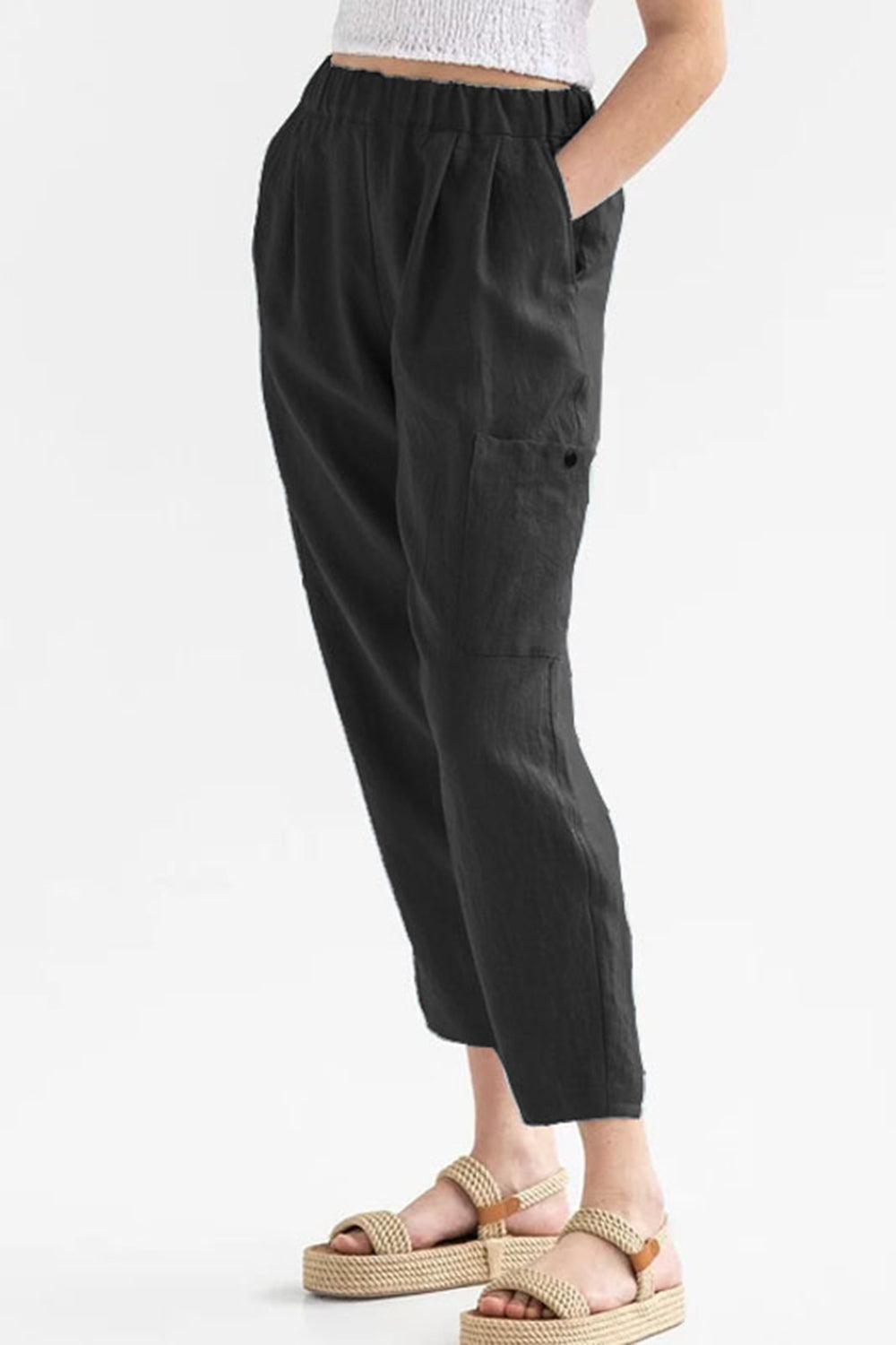 Elastic Waist Pants