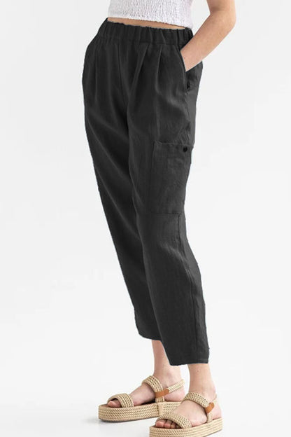 Elastic Waist Pants