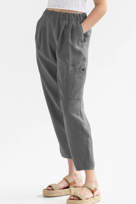 Elastic Waist Pants