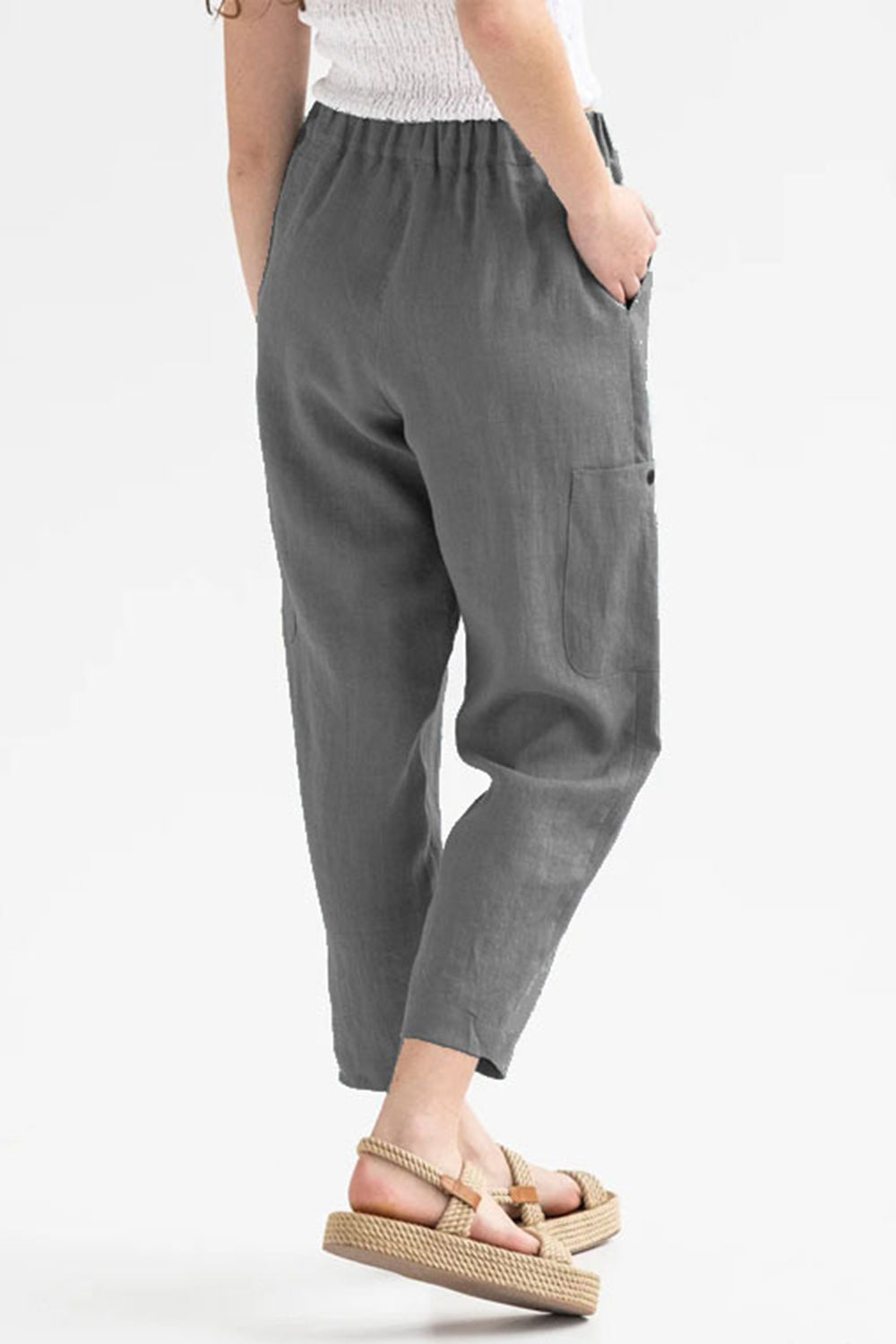 Elastic Waist Pants