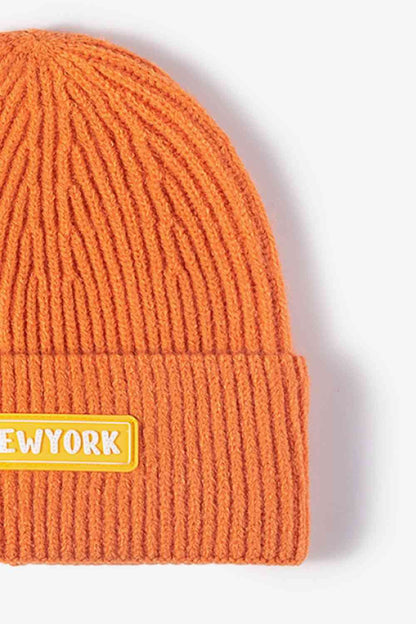 New York Rib-Knit Beanie