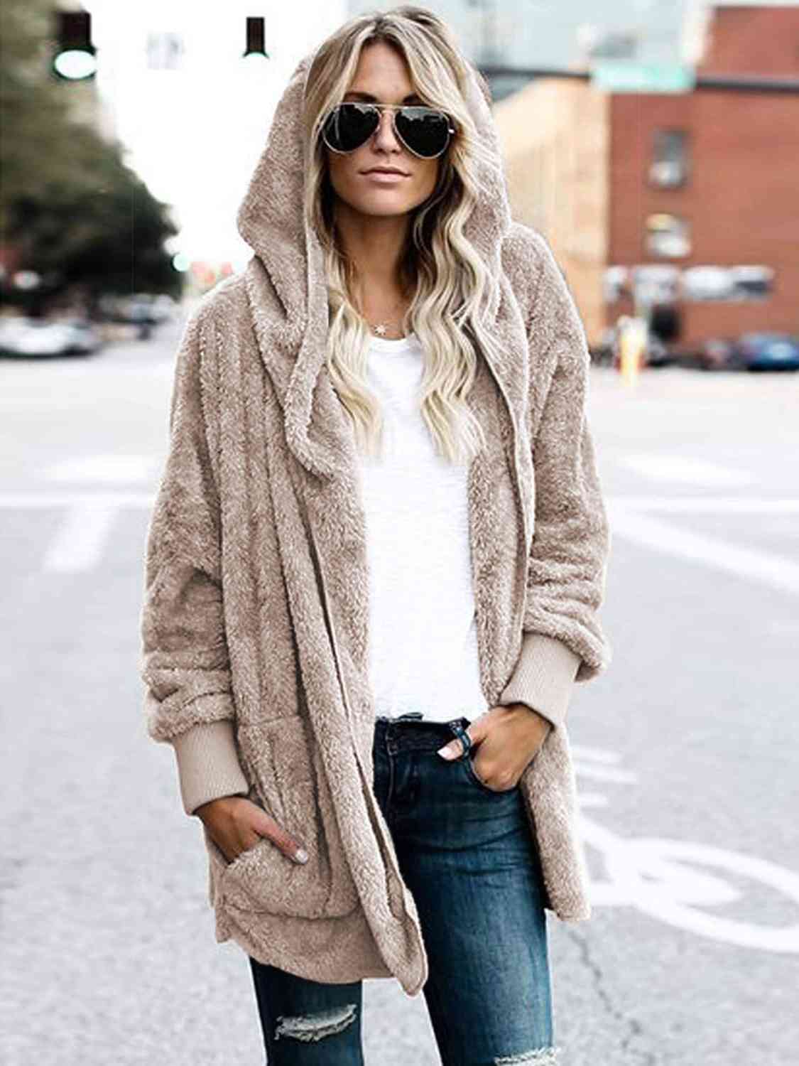 Teddy Hooded Jacket