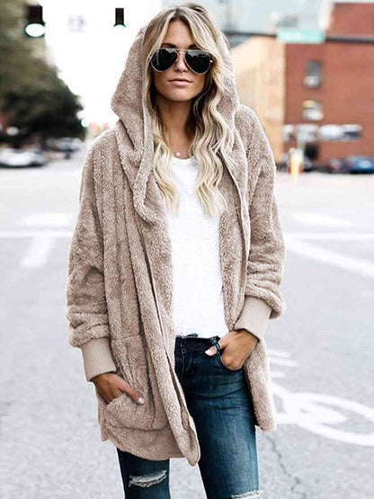 Teddy Hooded Jacket