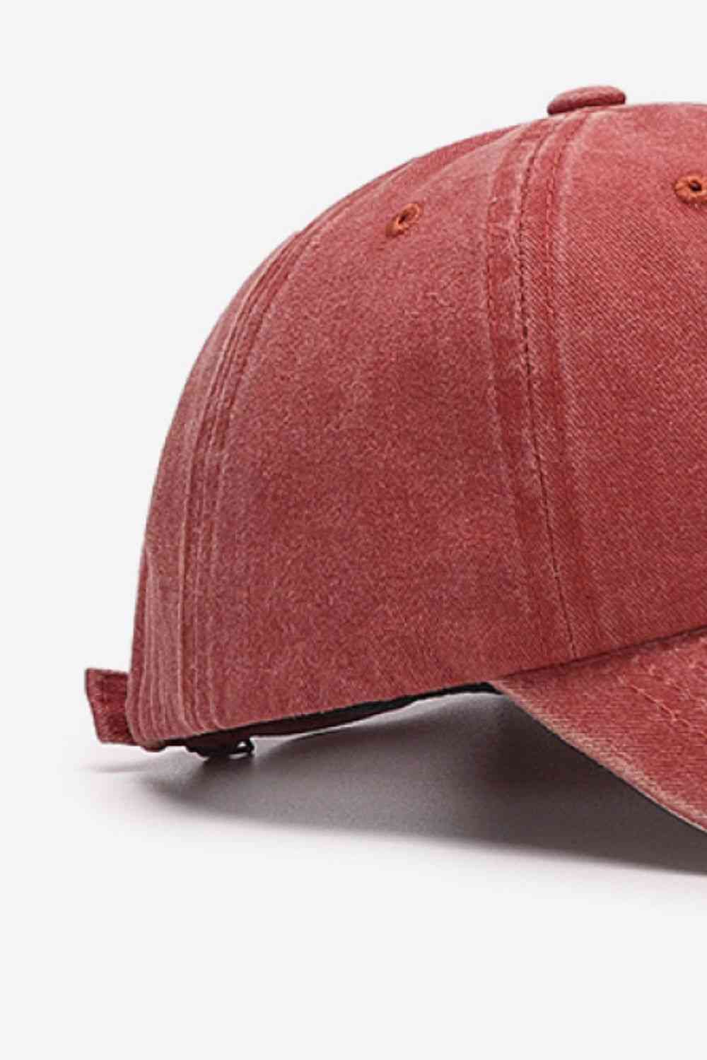 Washed Baseball Cap
