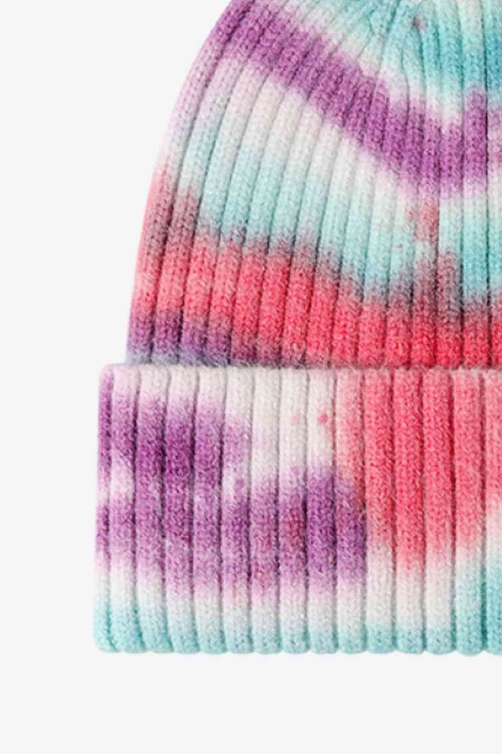 Woodstock Tie-Dye Knit Beanie