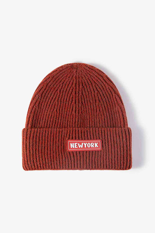 New York Rib-Knit Beanie