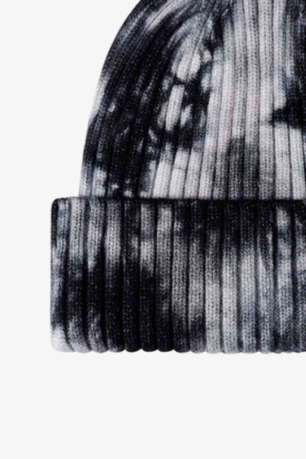 Tie-Dye Ribbed Beanie