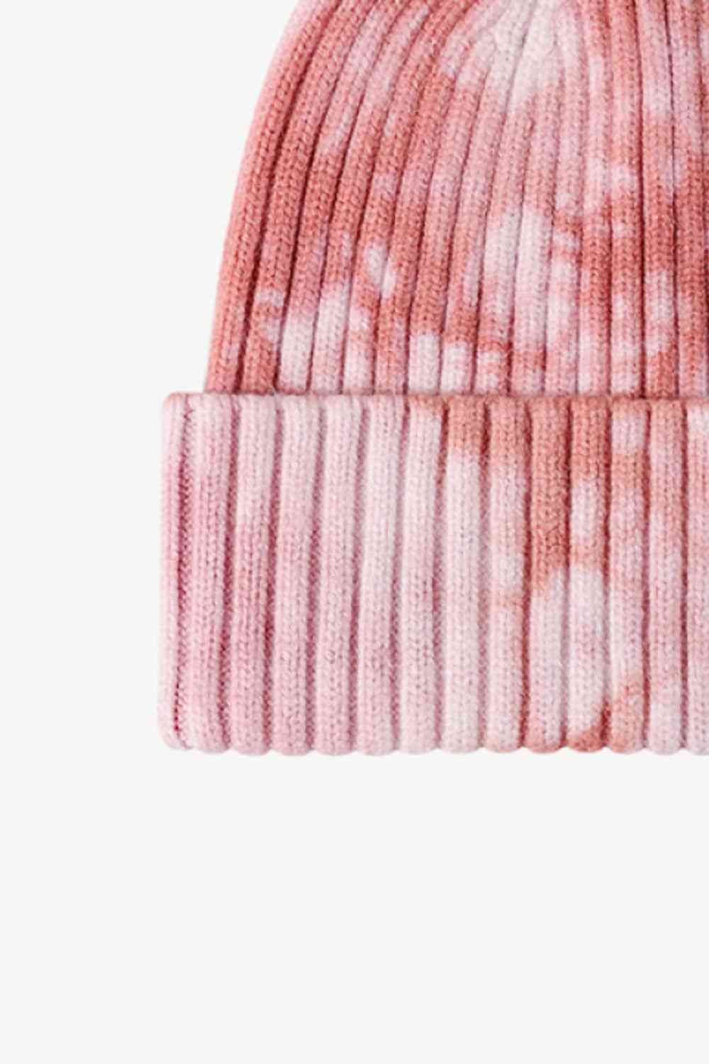 Tie-Dye Ribbed Beanie