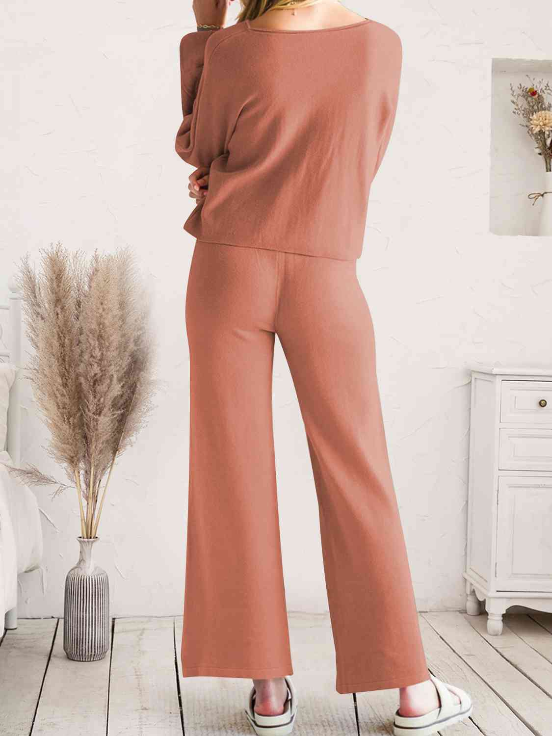 Lounge Top and Pants Set