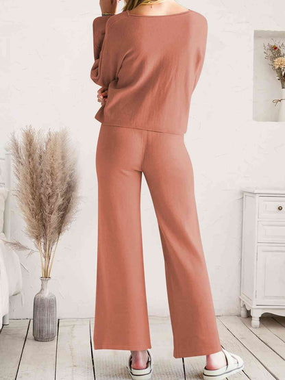 Lounge Top and Pants Set