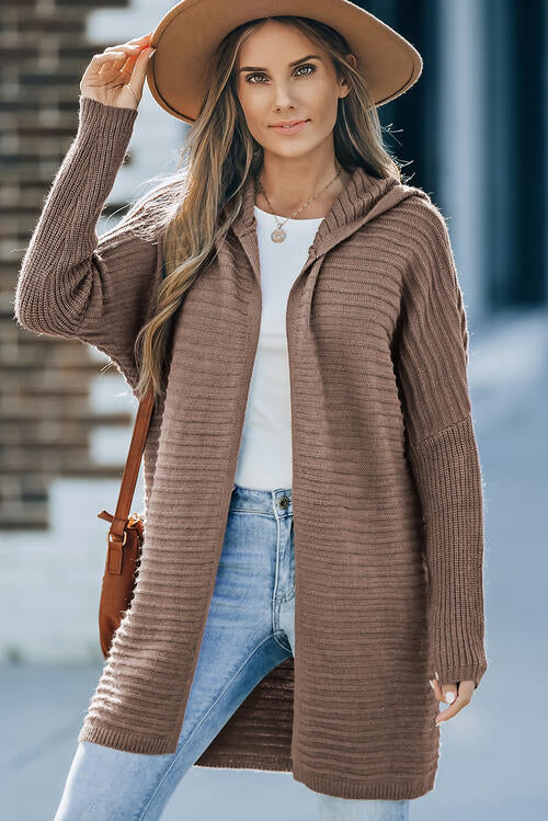 Hooded Cardigan