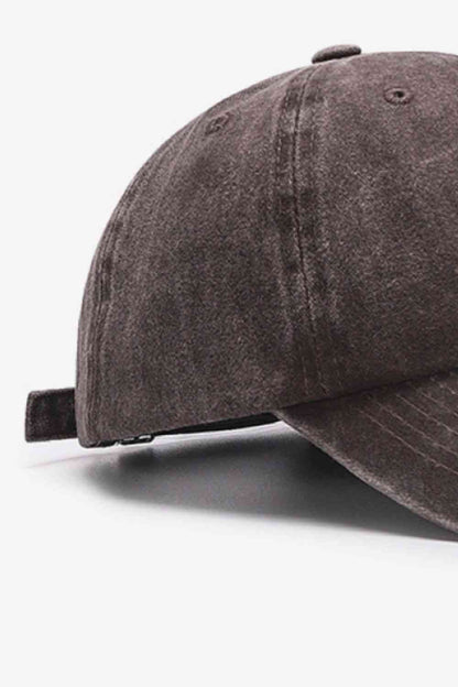 Washed Baseball Cap