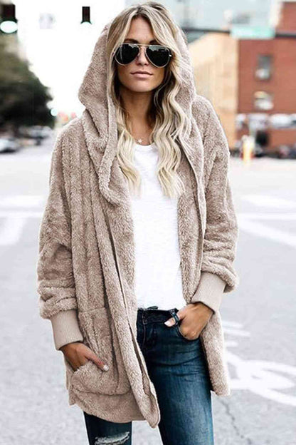 Teddy Hooded Jacket