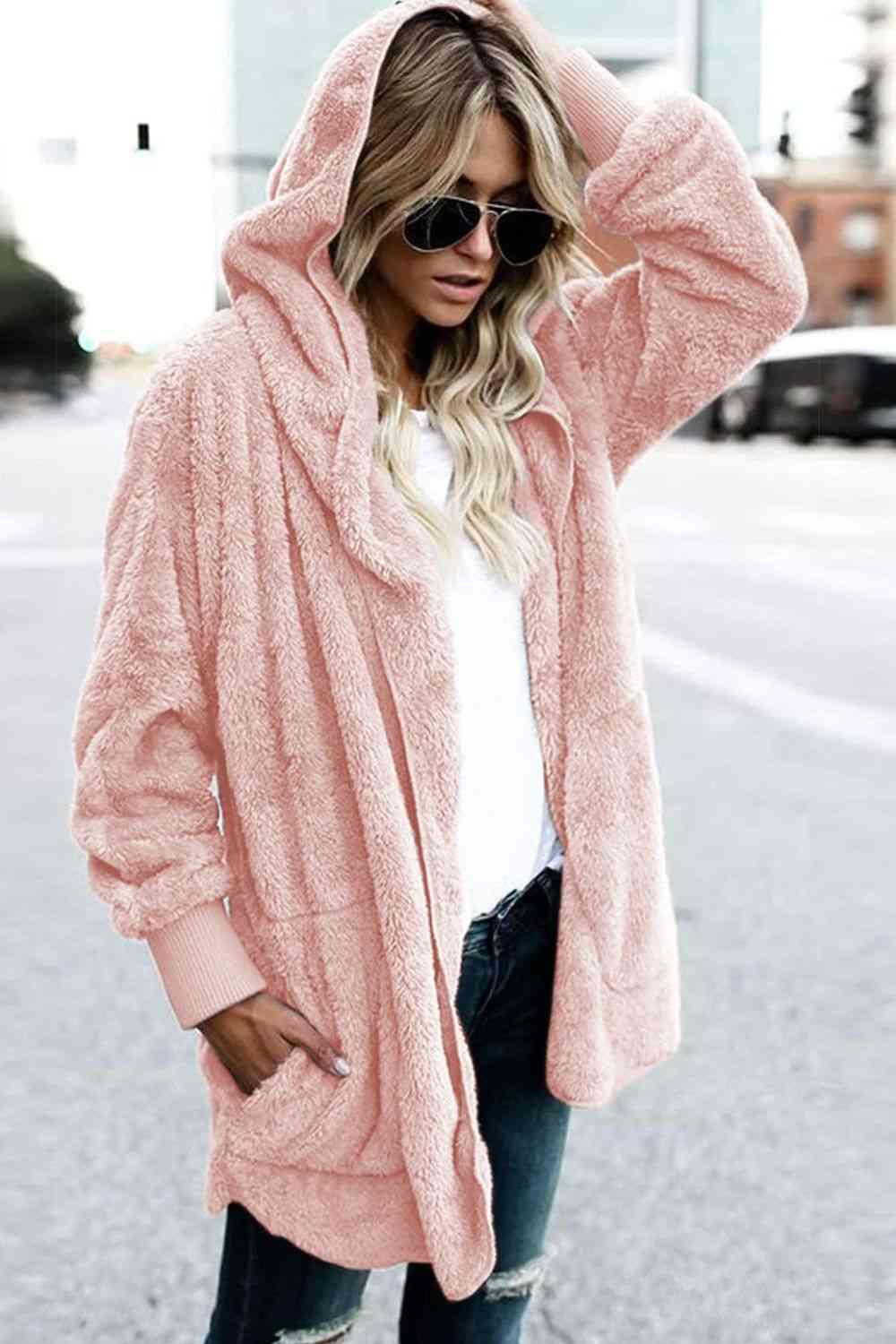 Teddy Hooded Jacket