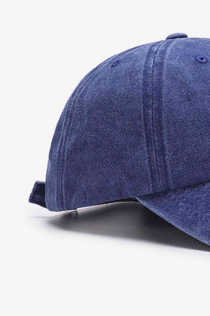 Washed Baseball Cap