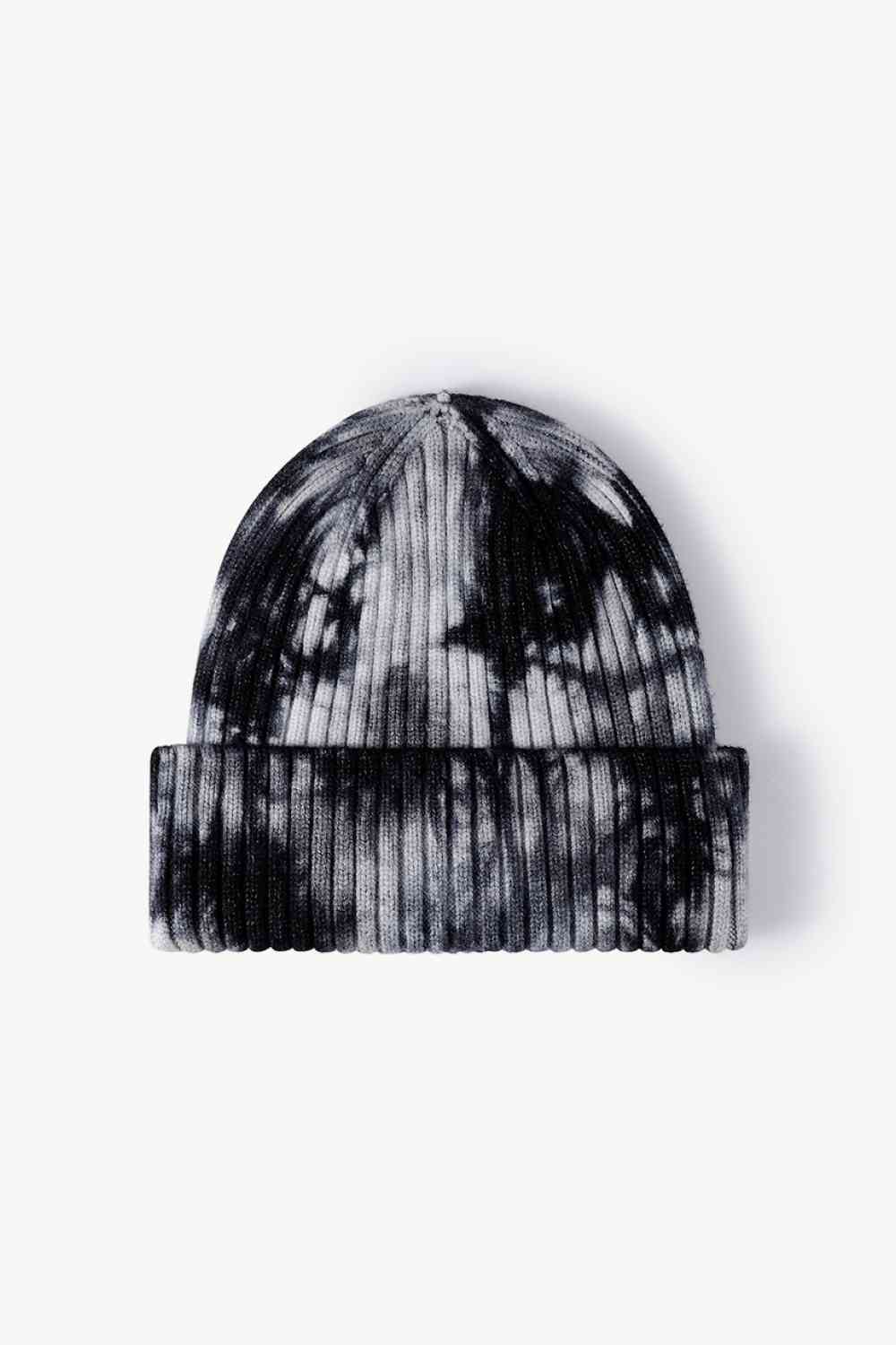 Tie-Dye Ribbed Beanie