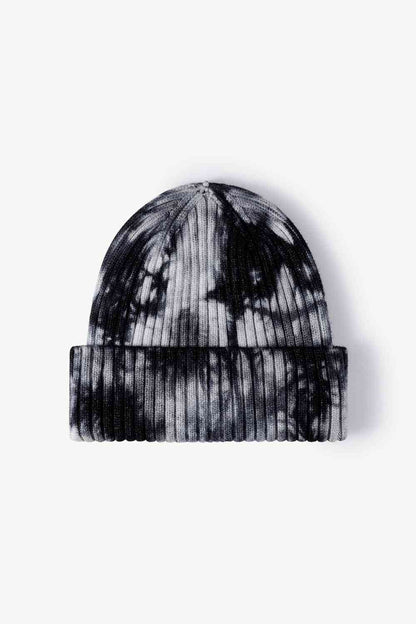 Tie-Dye Ribbed Beanie