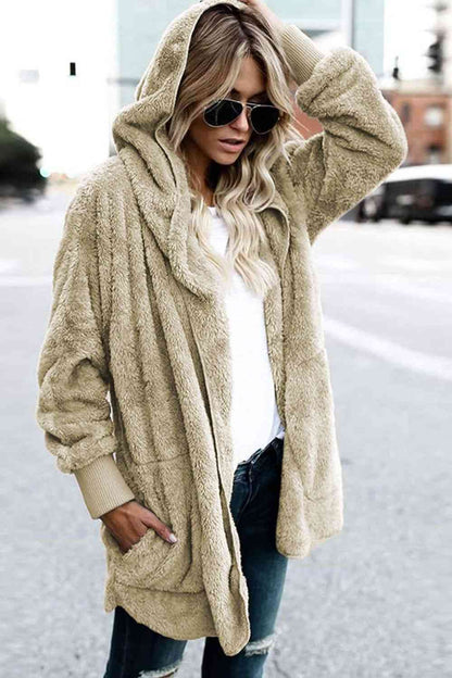 Teddy Hooded Jacket