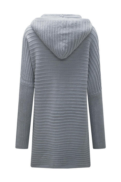 Hooded Cardigan