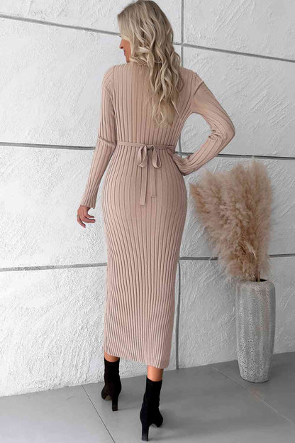 Long Sleeve Sweater Dress