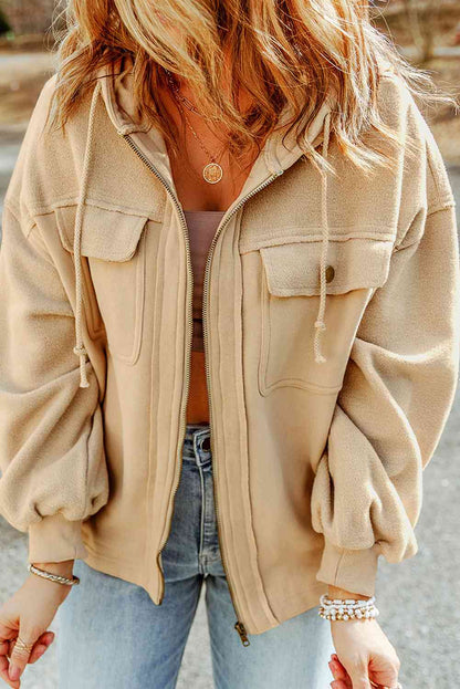 Woodbury Drawstring Hooded Jacket