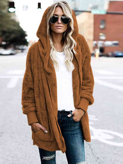 Teddy Hooded Jacket