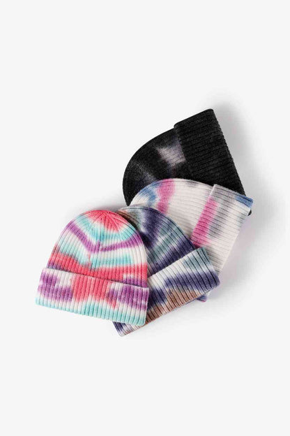 Woodstock Tie-Dye Knit Beanie